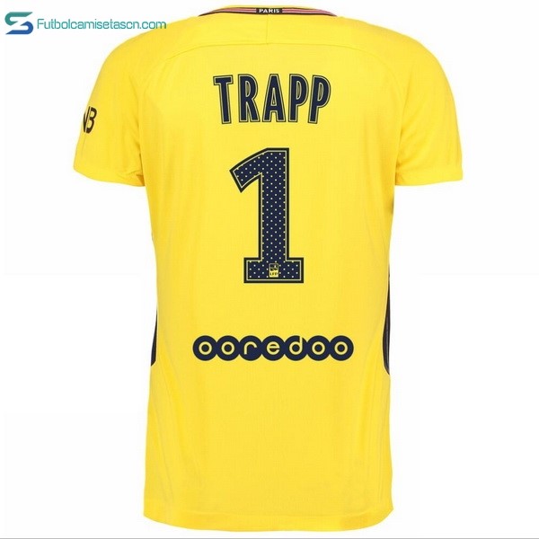 Camiseta Paris Saint Germain 2ª Trapp 2017/18